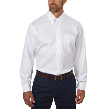 Long Sleeve Dress Shirt White